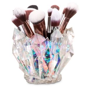 Wicked Vanity Beauty Crystal Makeup Brush Holder New In Box